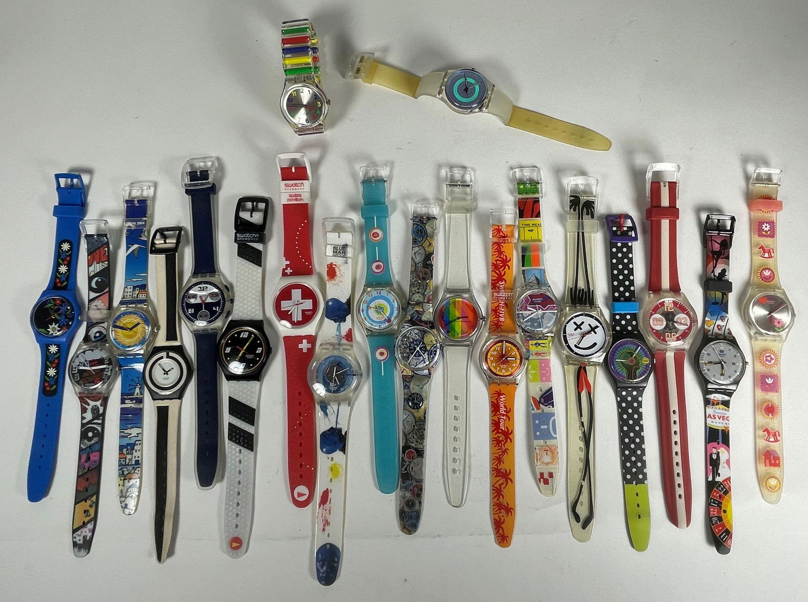 10 VINTAGE 2000-2009 SWATCHES (1 of 7)