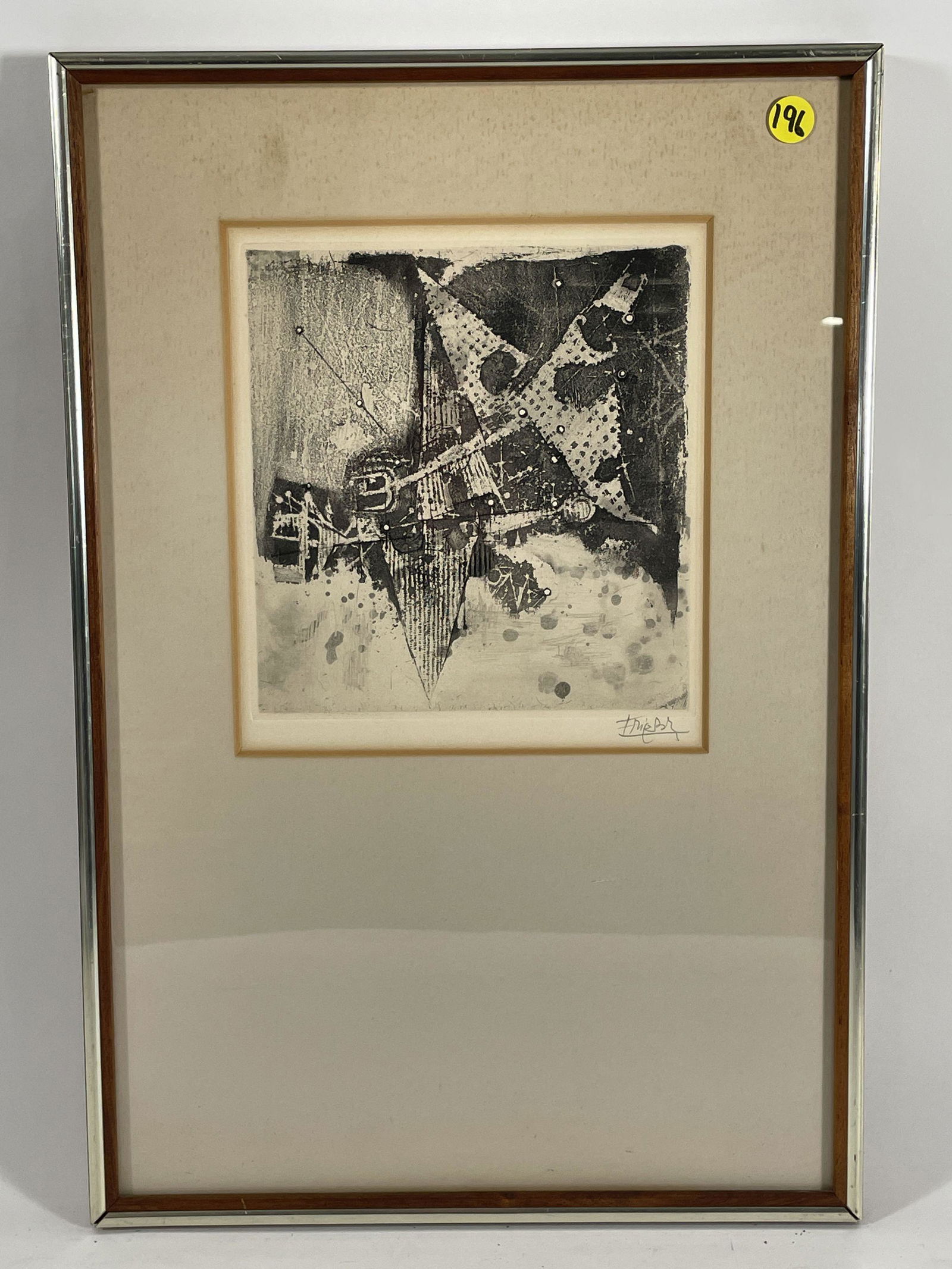 JOHNNY FRIEDLANDER PRINT 13.5" X 20.5" FRAMED AND 9" X 8.5" SIGHT (1 of 10)