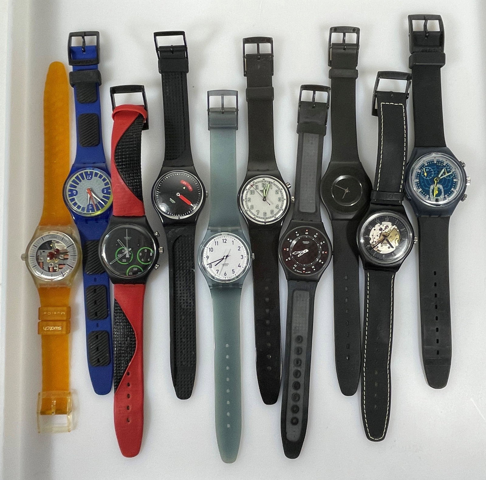 TEN VINTAGE 1990S SWATCHES: TEN VINTAGE 1990S SWATCHES