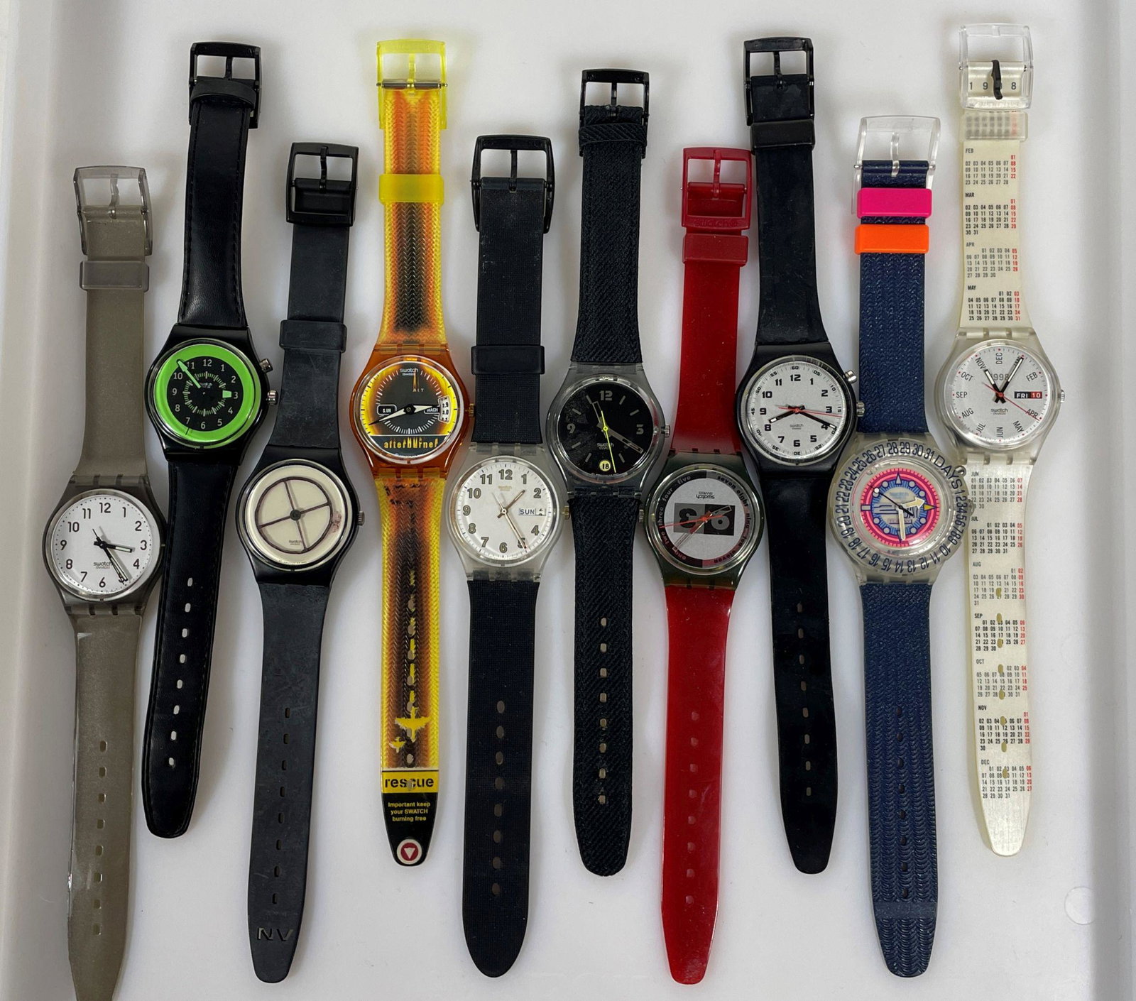 TEN VINTAGE 1990S SWATCHES: TEN VINTAGE 1990S SWATCHES