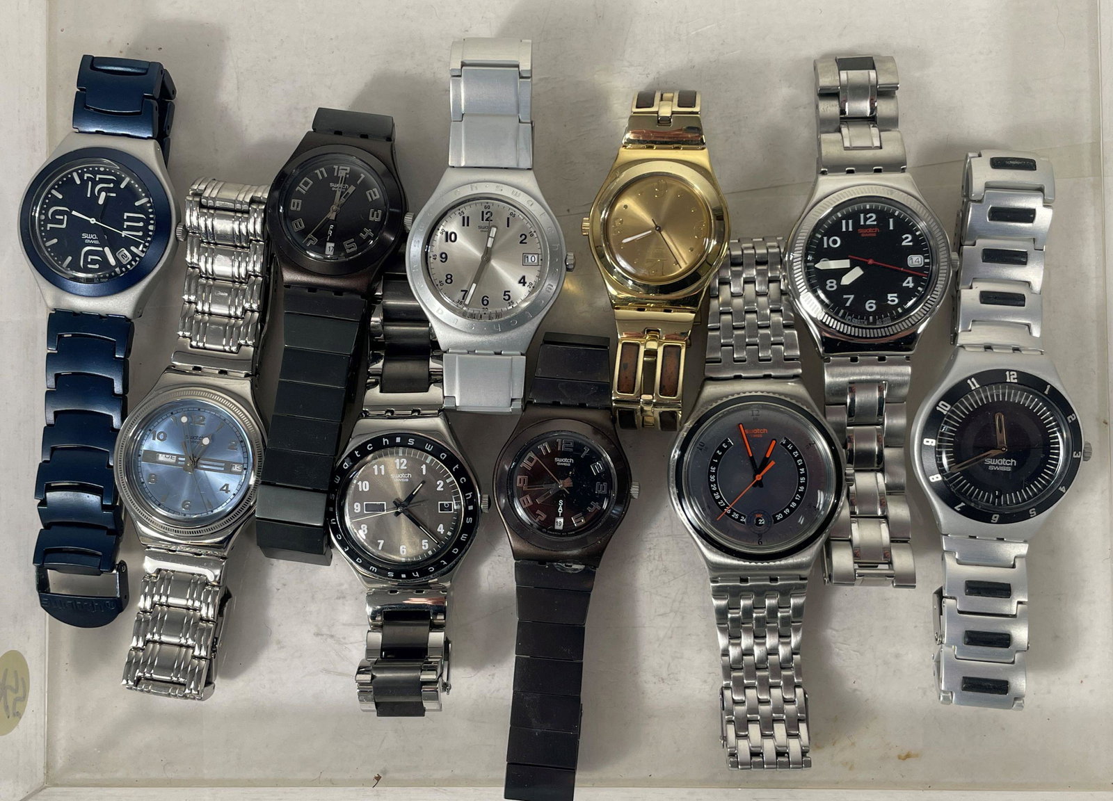 10 SWATCH IRONY WATCHES: 10 SWATCH IRONY WATCHES