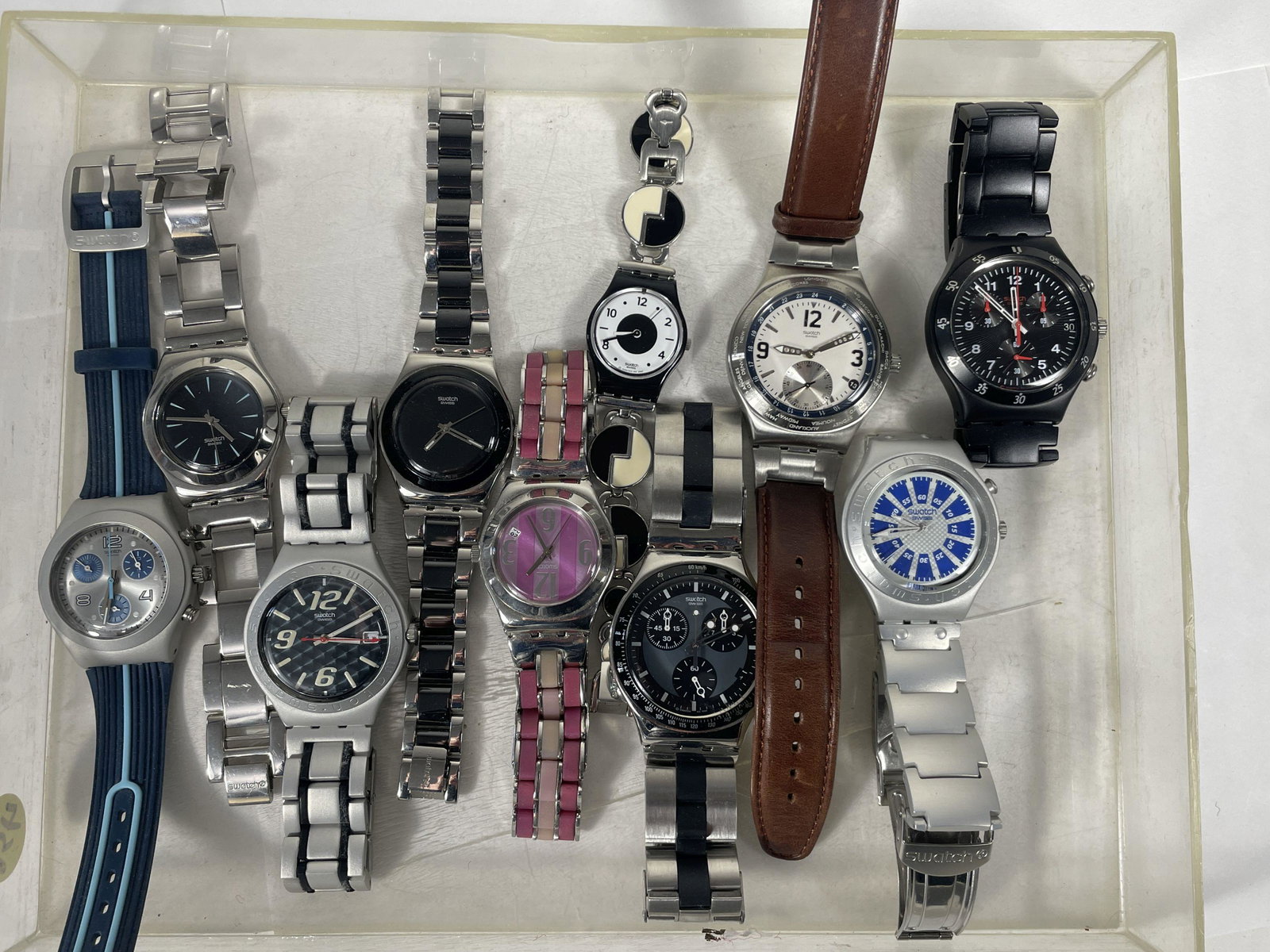 10 SWATCH IRONY WATCHES: 10 SWATCH IRONY WATCHES