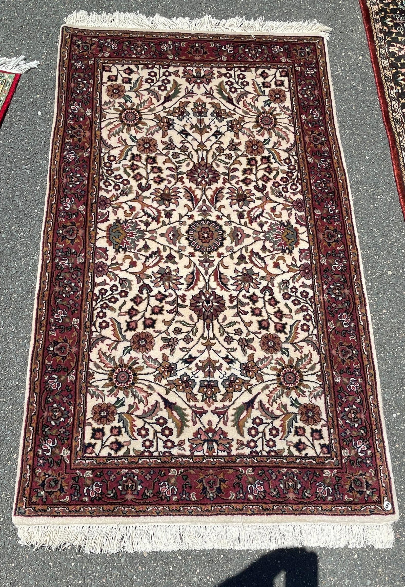 PERSIAN AREA RUG. 36" X 66": PERSIAN AREA RUG. 36" X 66"
