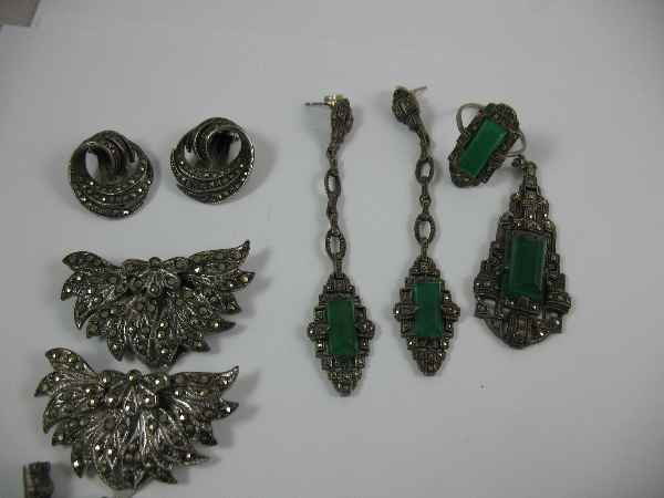 EXCELLENT GROUPING ART DECO JEWELRY INC. CZEC - 2