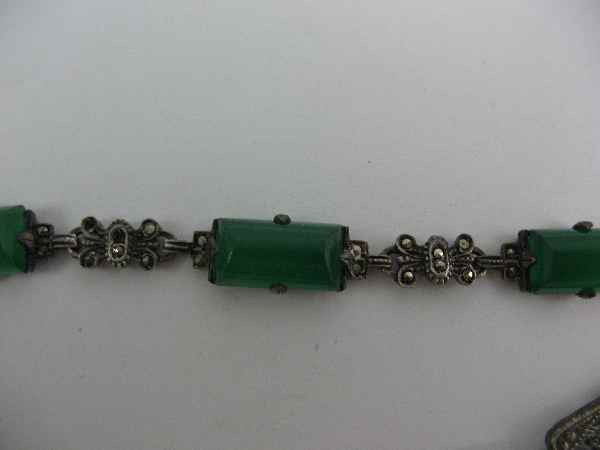EXCELLENT GROUPING ART DECO JEWELRY INC. CZEC - 3