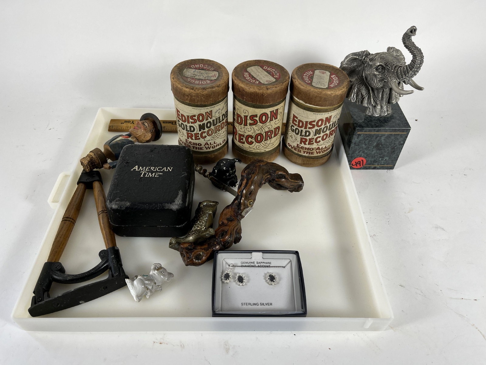 MISCELLANEOUS CURIOS INCLUDES CORKSCREW, 12" AND SMALLER: MISCELLANEOUS CURIOS INCLUDES CORKSCREW, 12" AND SMALLER