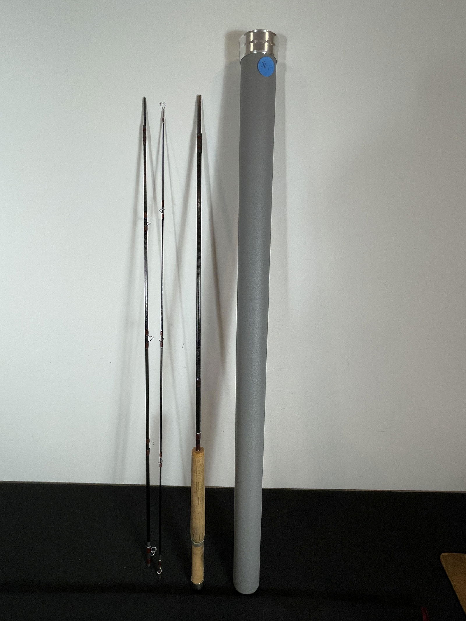 A SCOTT G SERIES 6'10" #3 LINE FLY FISHING ROD IN TUBE, SN: G703/3 (1 of 6)