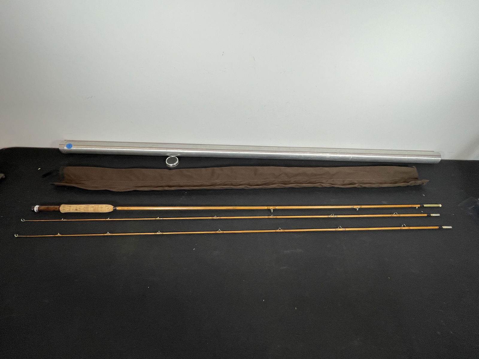 HANSON MODEL 931/2 - 4 7' 9" 4 - 5 WEIGHT FLY FISHING ROD WITH TUBE (1 of 6)