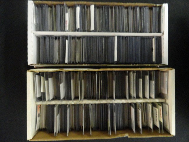2 LARGE BOXES OF BASEBALL CARDS MOSTLY STARS F: 2 LARGE BOXES OF BASEBALL CARDS MOSTLY STARS FROM 80s AND 90s