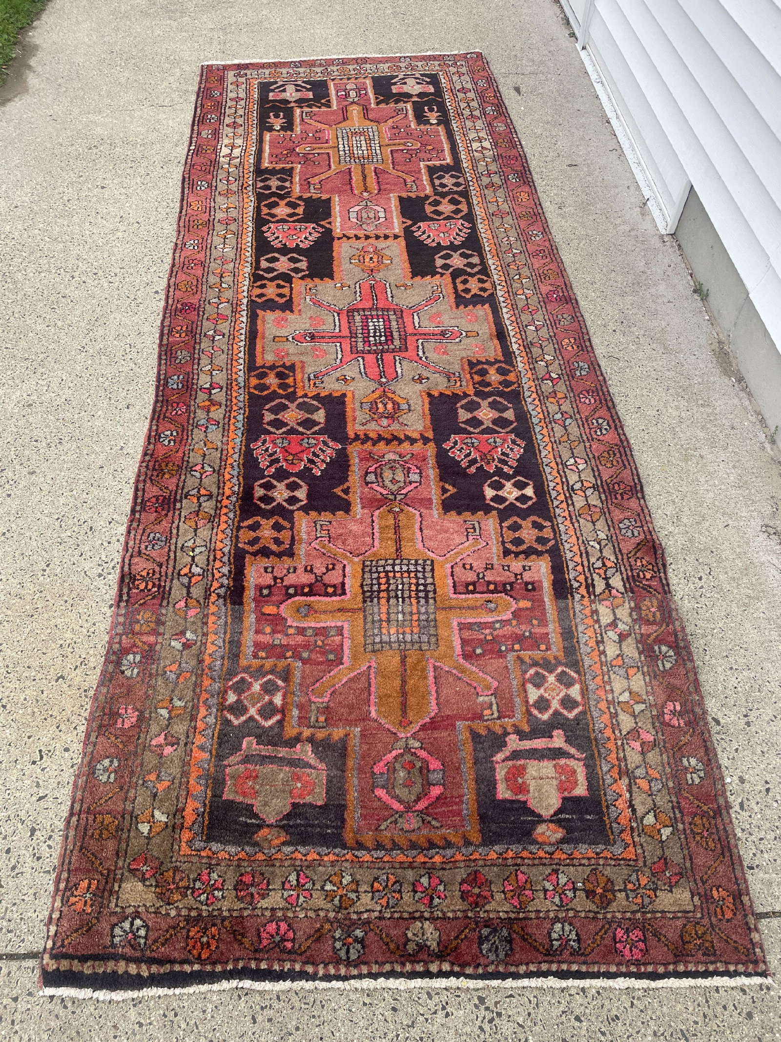 SEMI-ANTIQUE PERSIAN RUNNER RUG (1 of 6)