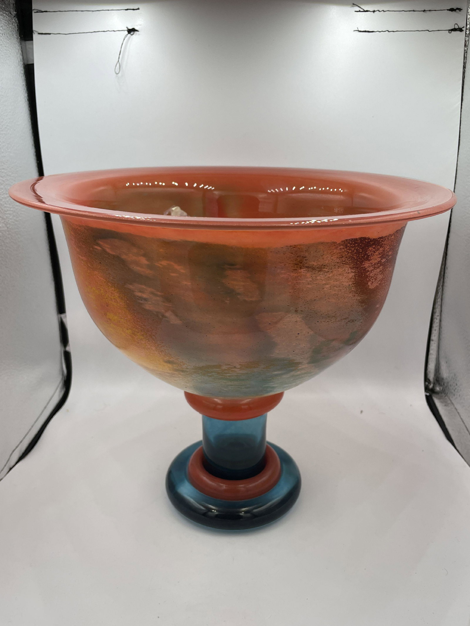 A LARGE KOSTA BODA FOOTED VASE (1 of 9)
