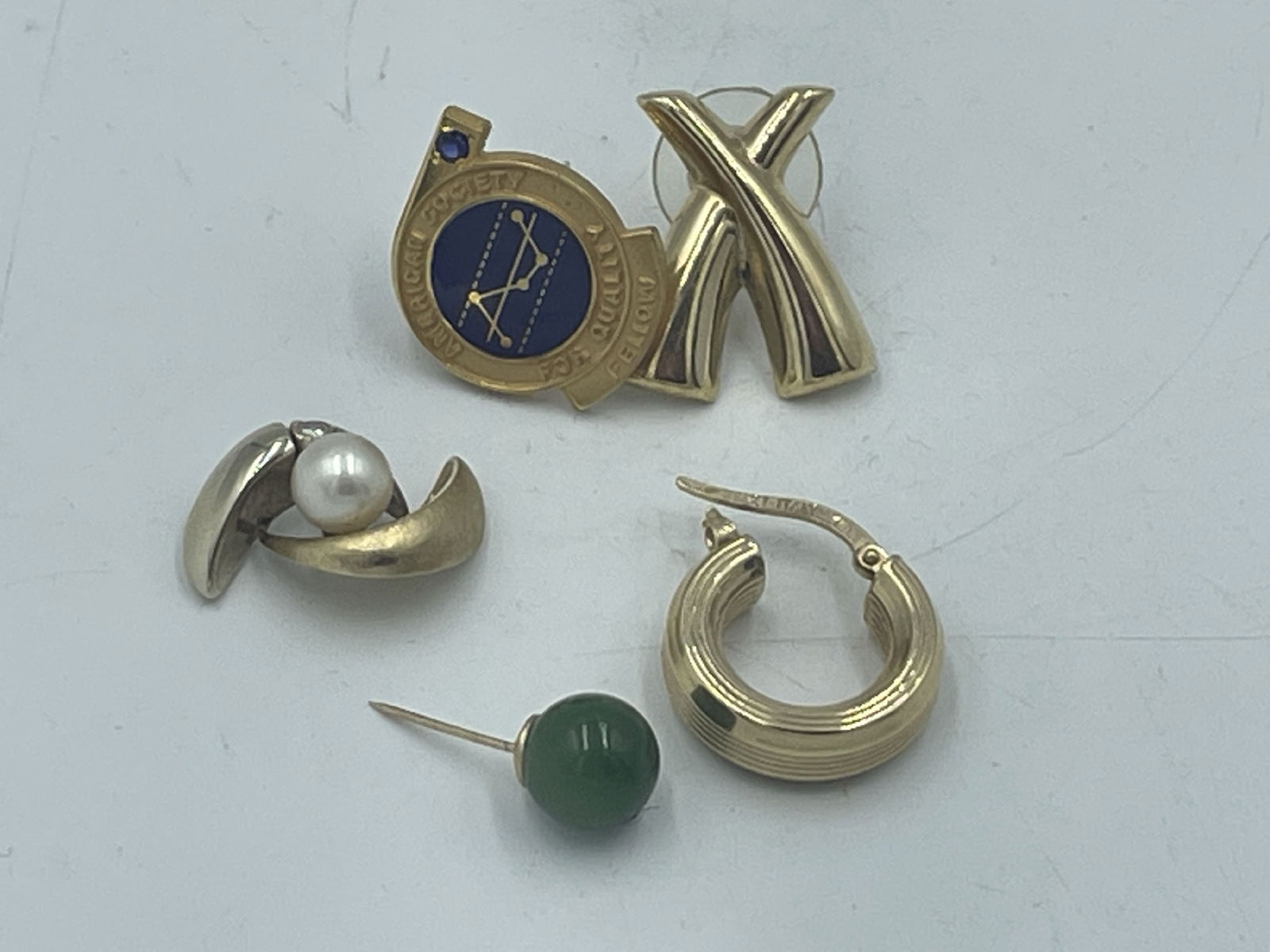 14K GOLD MISC. EARRING SINGLES (1 of 2)