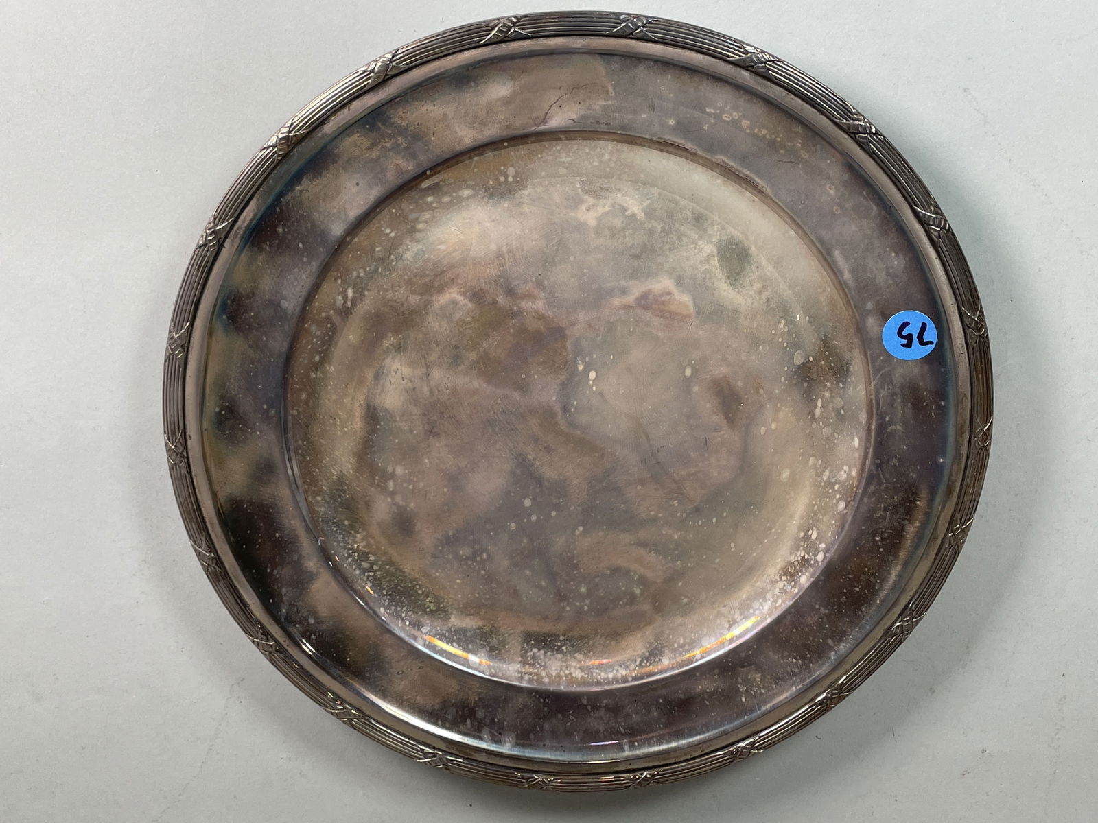 STERLING SILVER TRAY, 23.8 OZT (1 of 5)