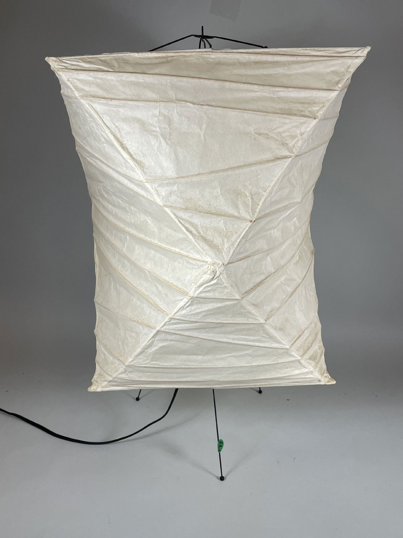 ISAMU NOGUCHI (1904-1988) HAND SIGNED ALL ORIGINAL LIGHT SCULPTURE, 14" X 14" X 24" (1 of 12)