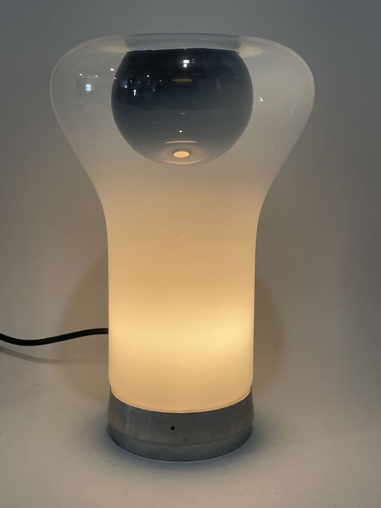 ANGELO MANGIAROTTI SAFFO LAMP, SIGNED ORIGINAL, 8" X 13" (1 of 9)