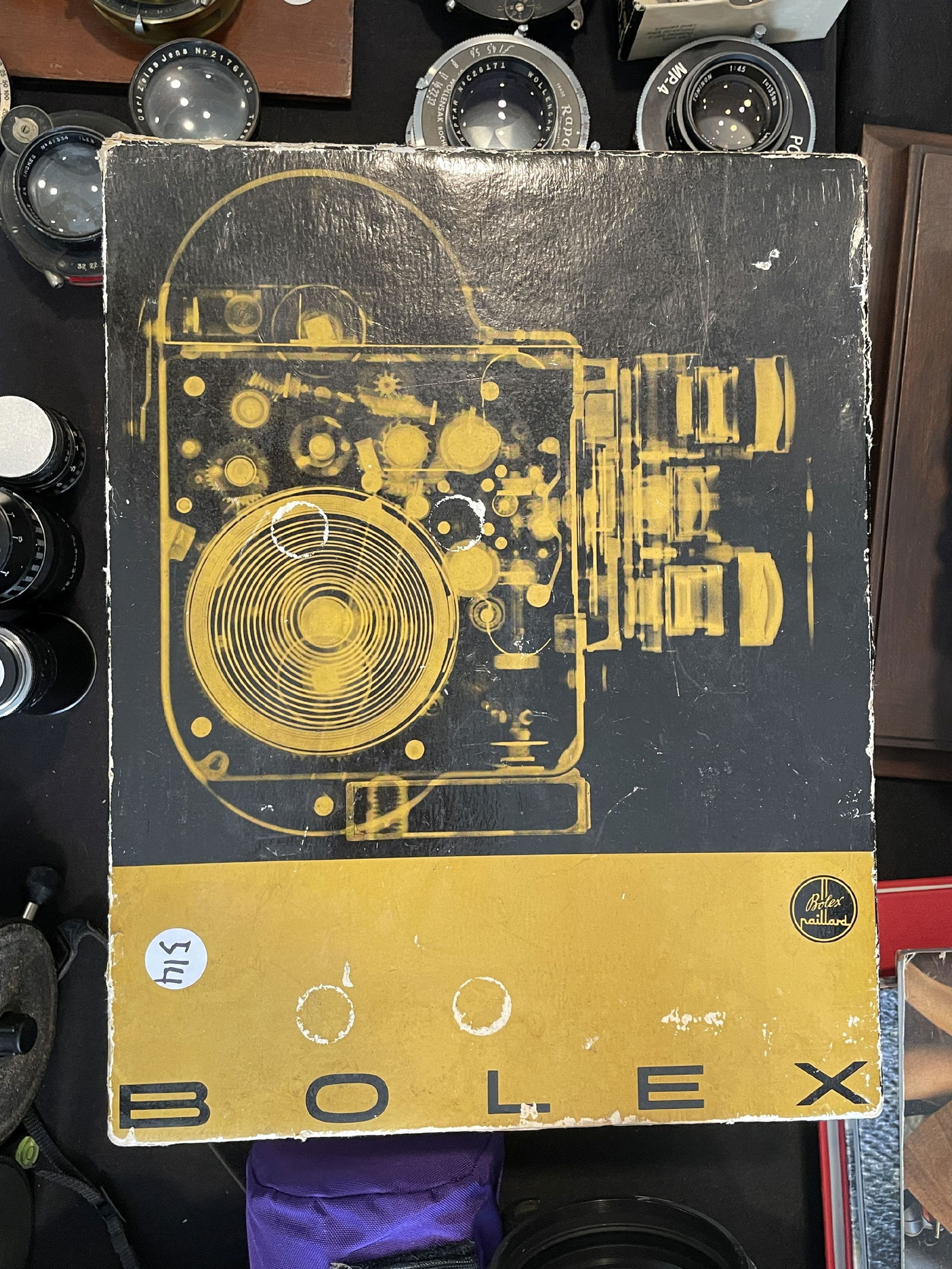 BOLEX H-16 REFLEX MOVIE CAMERA W/ ACCESSORIES (1 of 4)