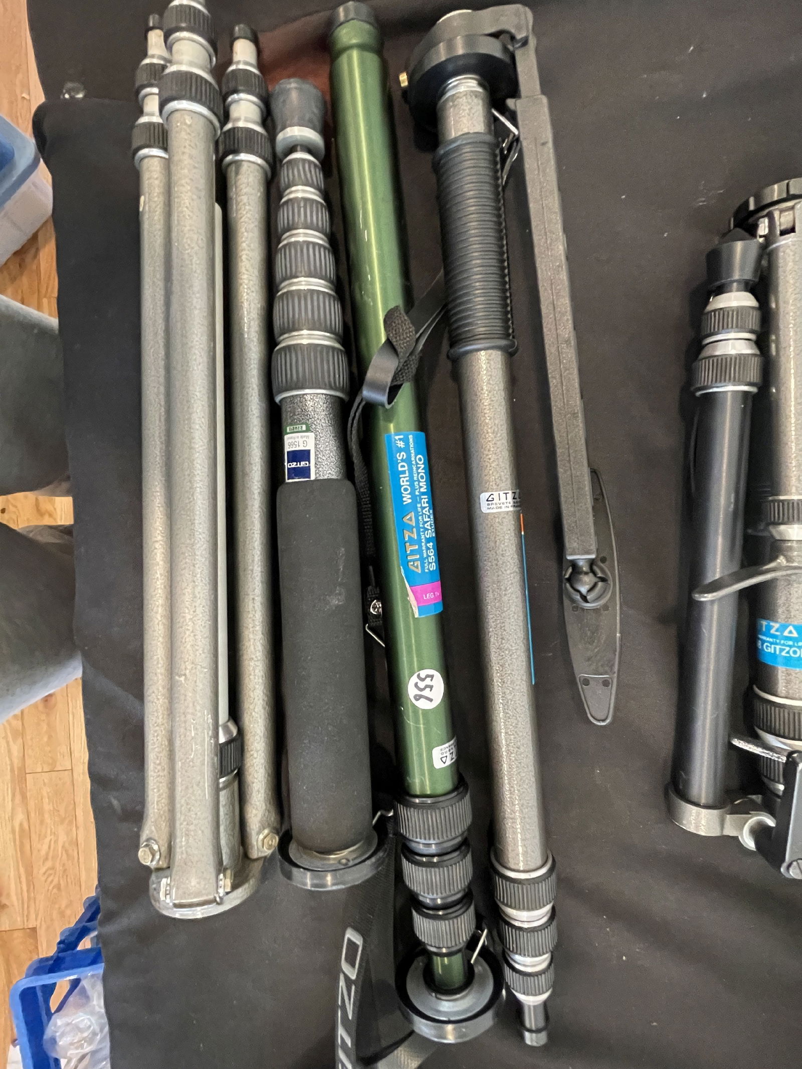 1 GITZO TRIPOD AND 3 MONOPODS (1 of 2)
