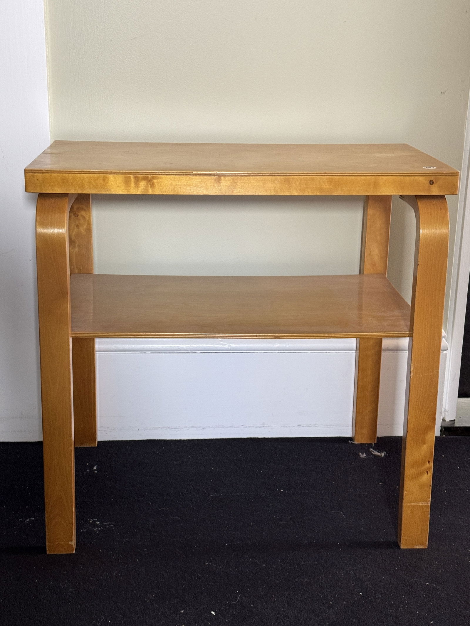 MIDCENTURY MODERN SIDE TABLE, 23.5" X 16" X 22" (1 of 8)