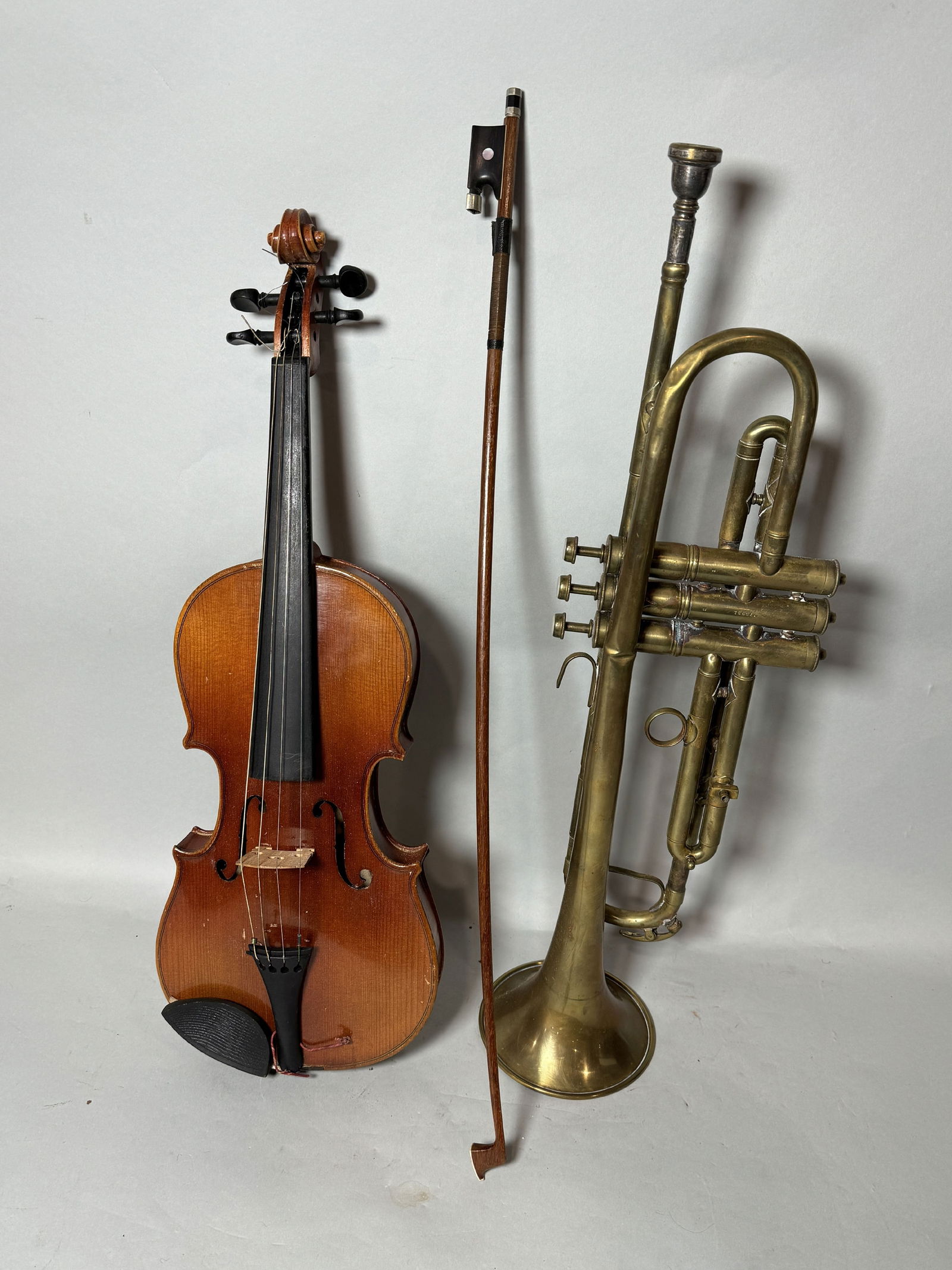 A VIOLIN AND A TRUMPET: A VIOLIN AND A TRUMPET