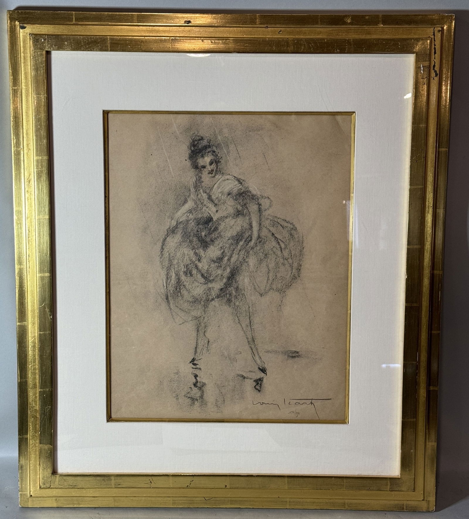 LOUIS ICART PRINT 23.5" x 27.5", 13" x 17" sight (1 of 7)