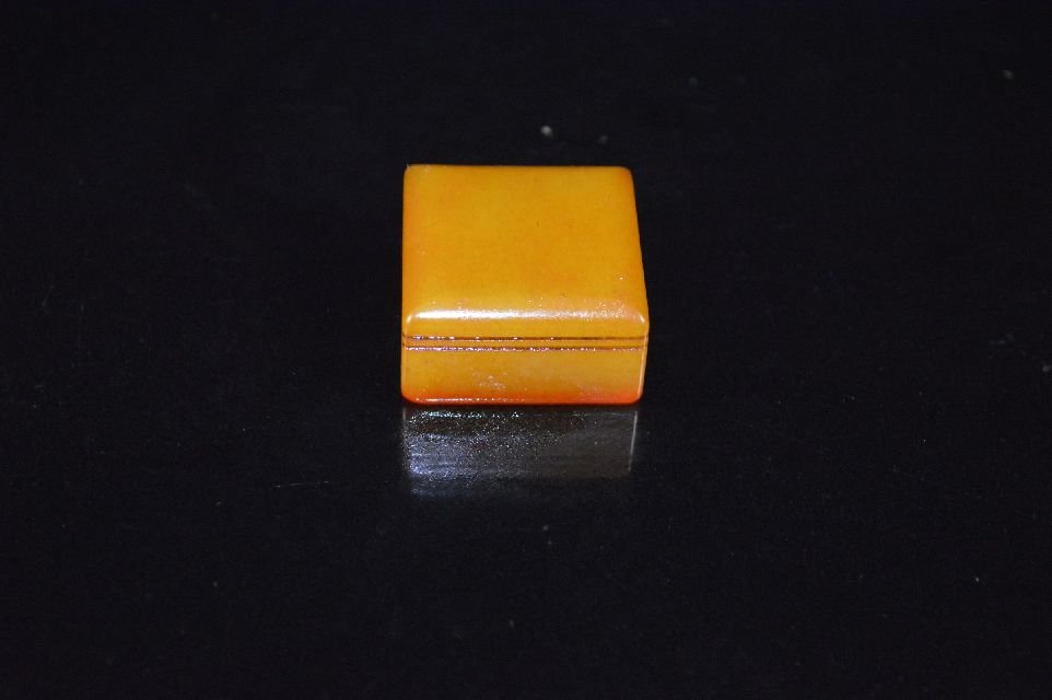 Chinese soapstone seal: soapstone seal, china, carved with Chinese ancient word on base, and with box