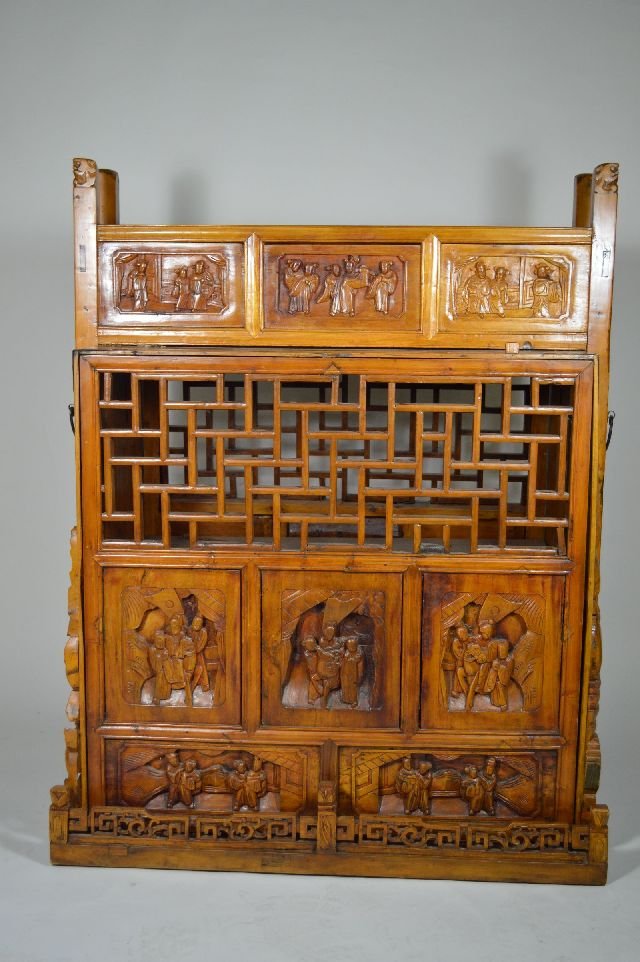 Chinese rose wood marriage chest: marriage chest, china,