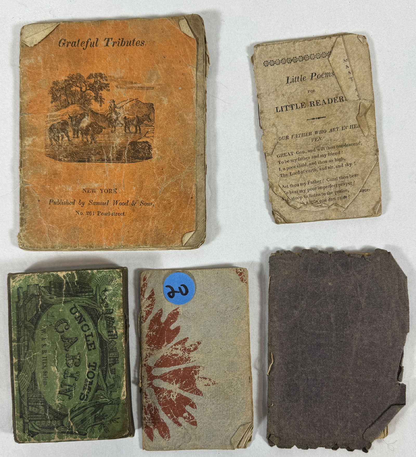 EARLY MINIATURE BOOKS INCLUDES UNCLE TOMS CABIN: EARLY MINIATURE BOOKS INCLUDES UNCLE TOMS CABIN