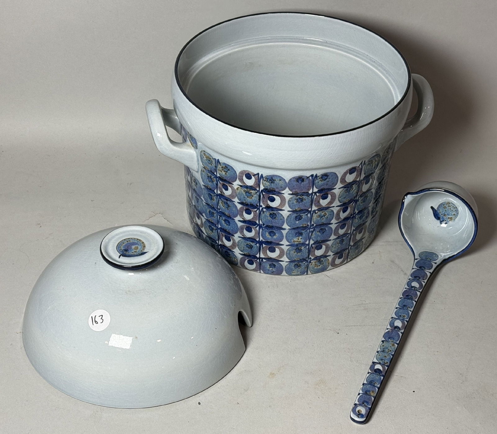 THE BEST MIDCENTURY MODERN DENMARK SOUP TUREEN, 10" X 10" (1 of 9)