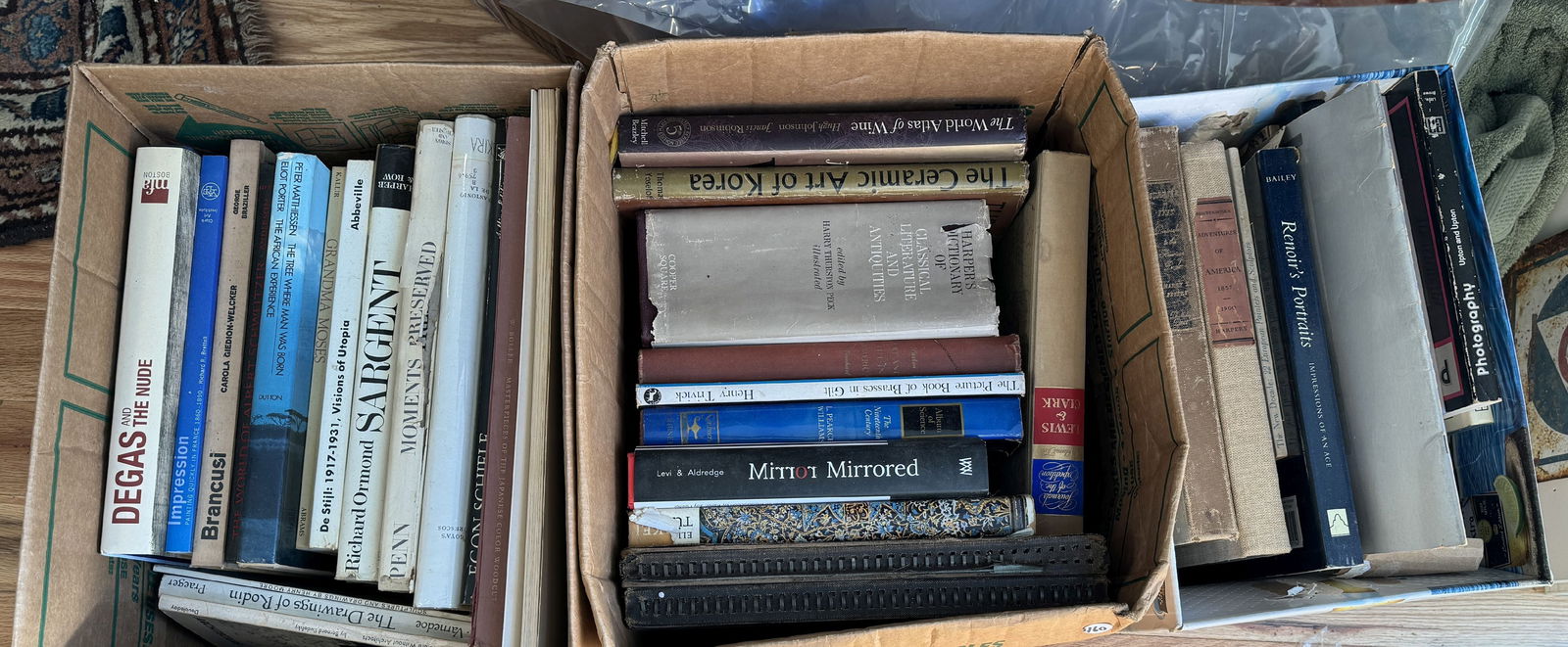 THREE BOXES OF ART BOOKS AND COFFEE TABLE BOOKS (1 of 6)