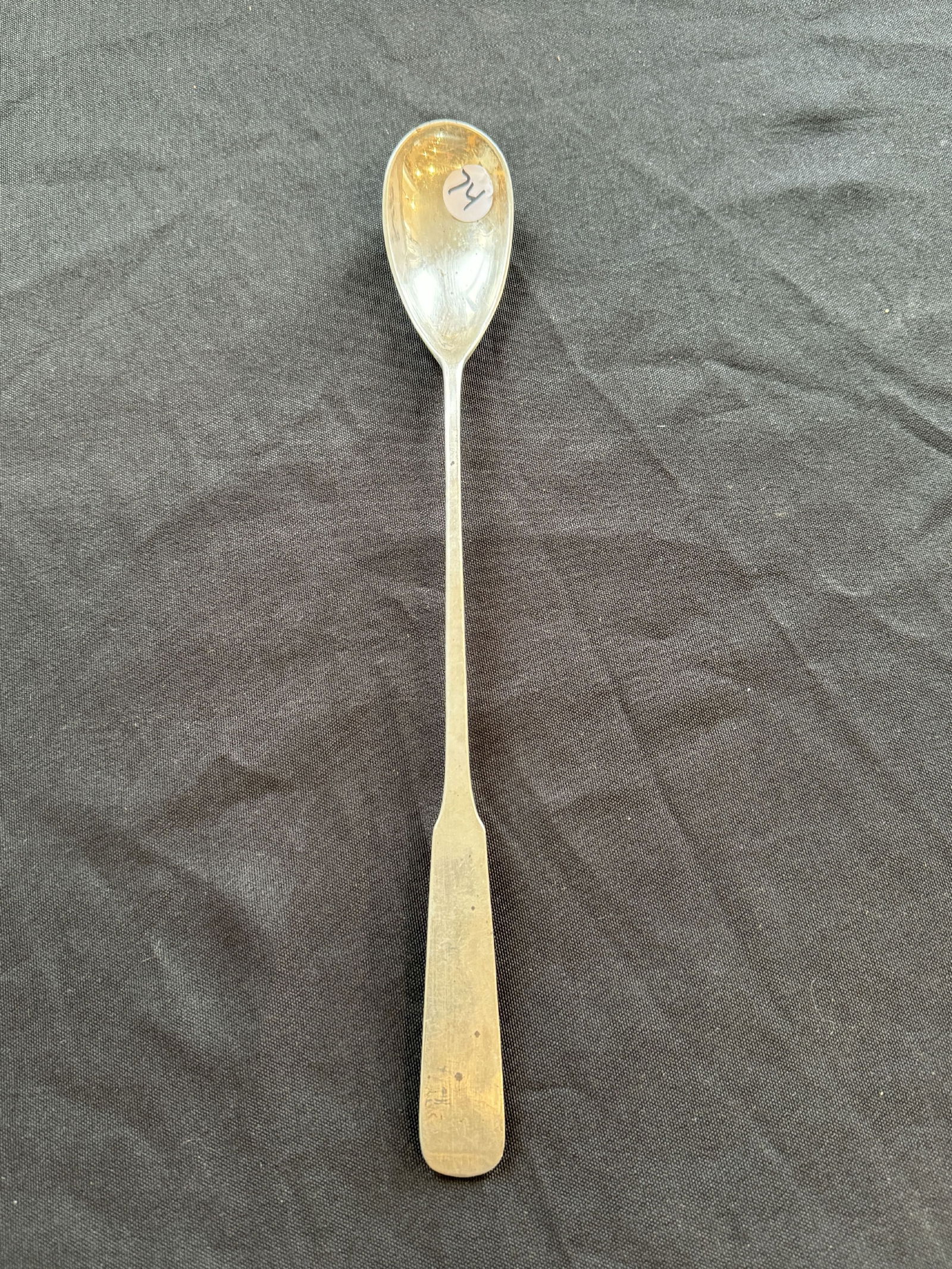 AN ARTS AND CRAFTS STERLING SILVER STUFFING SPOON MARKED ONL (1 of 2)