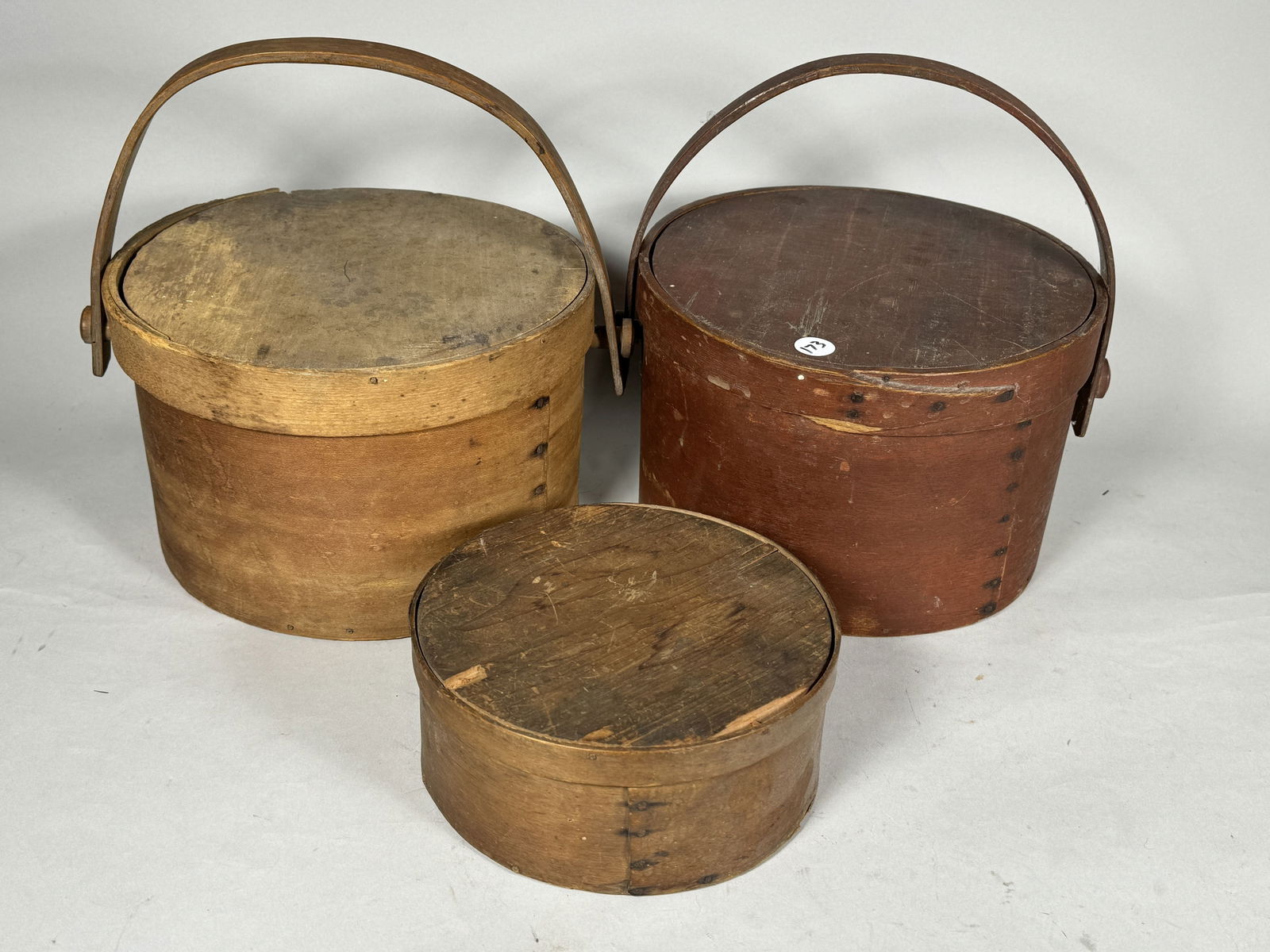 SEVERAL EARLY SHAKER PANTRY BOXES (1 of 7)