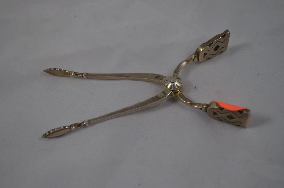 GEORGE JENSEN SUGAR TONGS: GEORGE JENSEN SUGAR TONGS