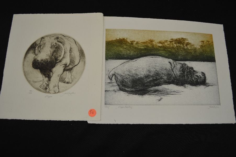 2 - JACK COUGHLIN PRINTS OF HIPPOS: 2 - JACK COUGHLIN PRINTS OF HIPPOS Jack COUGHLIN (1932) Add to portfolio - Estimate an artwork - Sell an artwork - Add to MyArtCollection Biography Birth place: Greenwich, CT Addresses: Montague, MA P