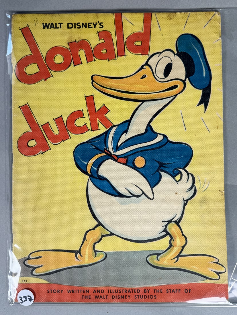 WALT DISNEY'S DONALD DUCK, 1935 WHITMAN PUBLISHING: WALT DISNEY'S DONALD DUCK, 1935 WHITMAN PUBLISHING
