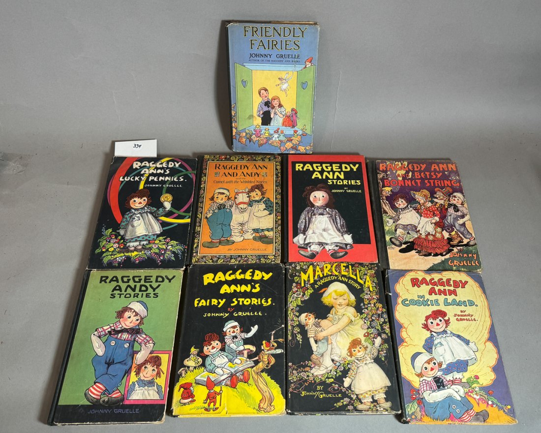 EIGHT 1918 - 1925 RAGGEDY ANN BOOKS: EIGHT 1918 - 1925 RAGGEDY ANN BOOKS