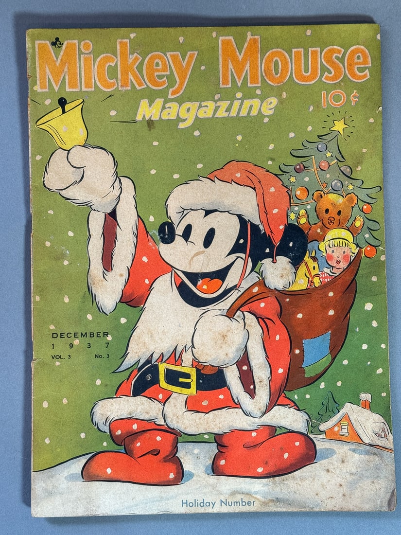 MICKEY MOUSE MAGAZINE DECEMBER 1937 (1 of 4)
