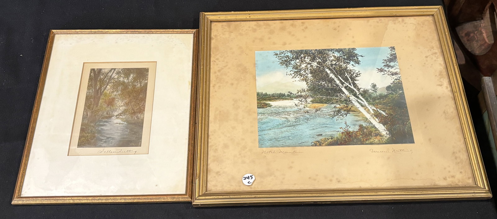 2 WALLACE NUTTING HAND COLORED PHOTOGRAPHS (1 of 3)