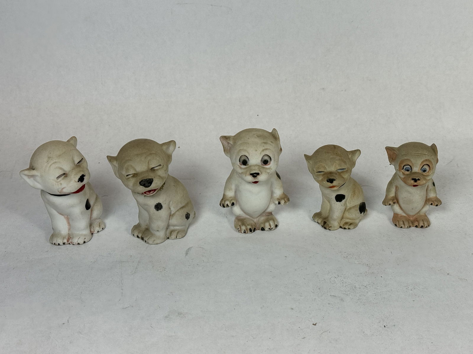 5 BONZO GERMAN BISQUE FIGURINES 4" AND SMALLER (1 of 5)