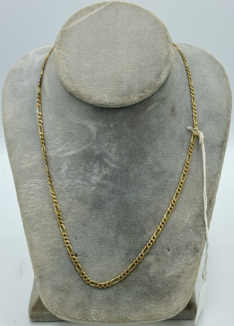 A 14K GOLD NECKLACE, 8 GRAMS (1 of 3)