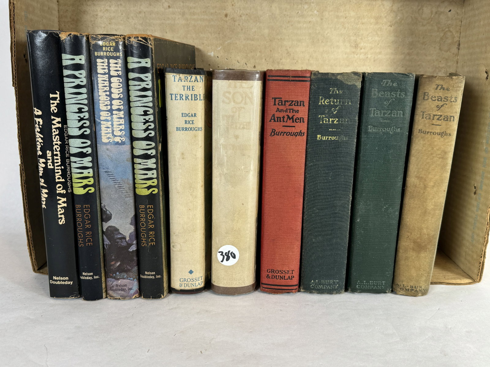 A LOT OF EDGAR RICE BURROUGHS BOOKS: A LOT OF EDGAR RICE BURROUGHS BOOKS