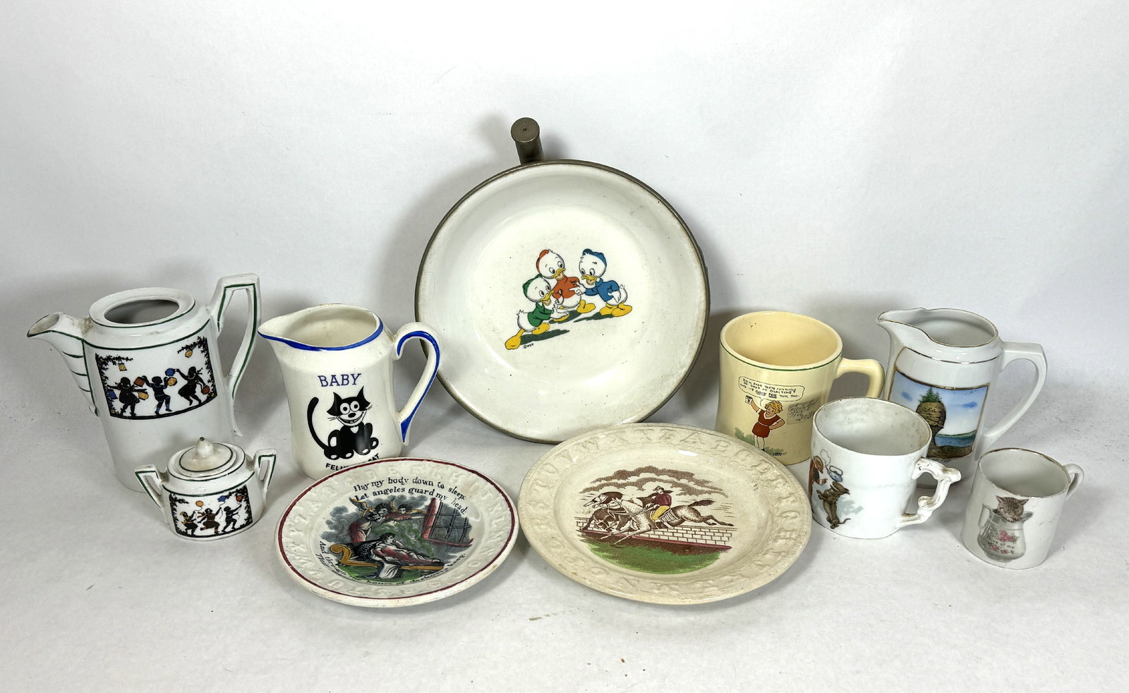 CHILDRENS VINTAGE DISHES 8" AND SMALLER (1 of 4)