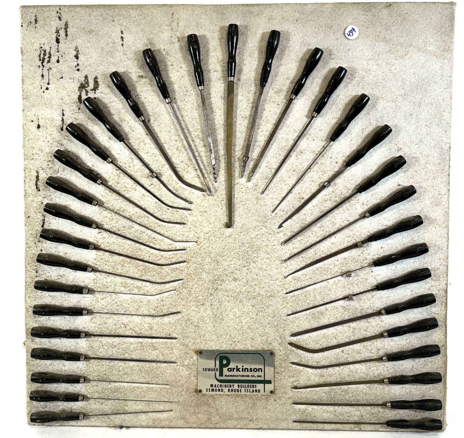 EDWARD PARKINSON TOOL DISPLAY BOARD (1 of 3)