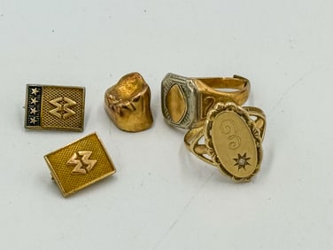 12.9 GRAMS OF 10K SCRAP GOLD