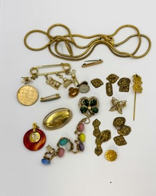GOLD FILLED JEWELRY LOT