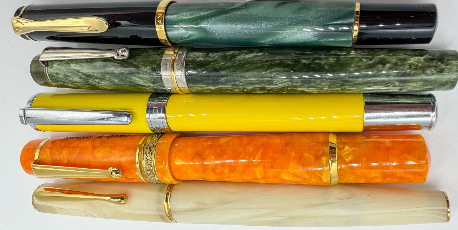 5 FANCY PENS, SOME ITALIAN: 5 FANCY PENS, SOME ITALIAN