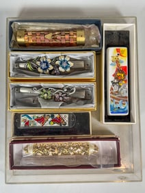 6 ARTISAN MEZUZAHS, 5" AND SMALLER