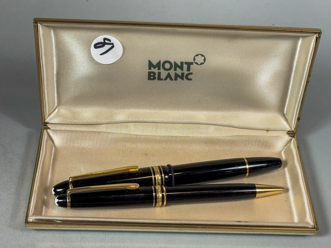 MONTBLANC MEISTERSTRUCK PEN SET #746 (1 of 5)