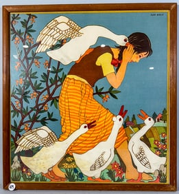 A 1924 FRANZ CIZEK  SECESSIONIST ILSE BREIGHT PRINT