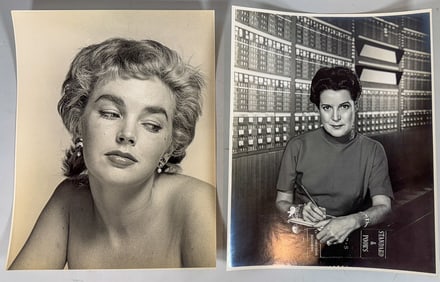 PHILIPPE  HALSMAN PHOTOGRAPHS "DAWN  ADAMS" AND "SYLVIA PORTER" PROVENANCE:THE GRILLO REVOCABLE