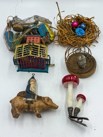 VINTAGE CHRISTMAS ORNAMENTS
